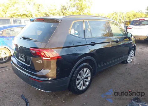 2018 Volkswagen Tiguan 2.0T S из США, поврежденный, VIN 3VV0B7AX4JM107180